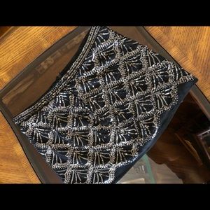 NWT Sequined Mini Skirt